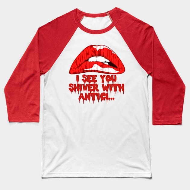 I See You Shiver With Antici... Baseball T-Shirt by StudioPM71